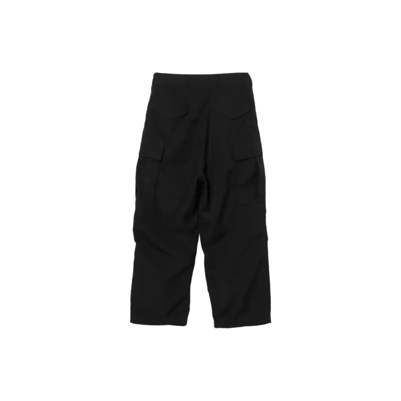 Beams Cargo Pants Men Black-1