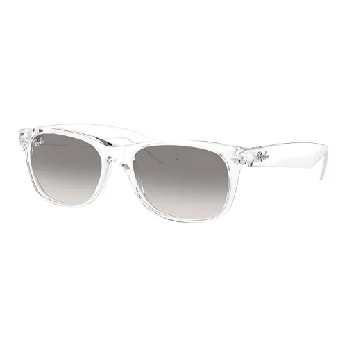 RayBan Square Sunglasses Unisex Transparent