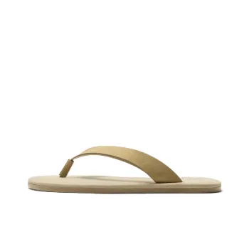 ZARA Abrasion Resistant Flip Flops Men's Taupe