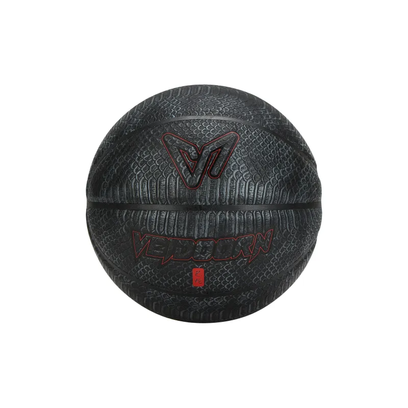 VEIDOORN Year Of The Snake Collection, Black Scale PU Basketball Black Size 7 Ball Street Training Competition Unisex-2