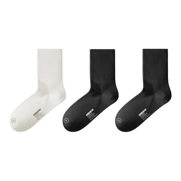 Bananain Mid-Calf Socks Women's 3 Pack-2