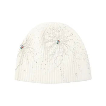 BIRTH OF ROYAL CHILD Wool Beanies Unisex White