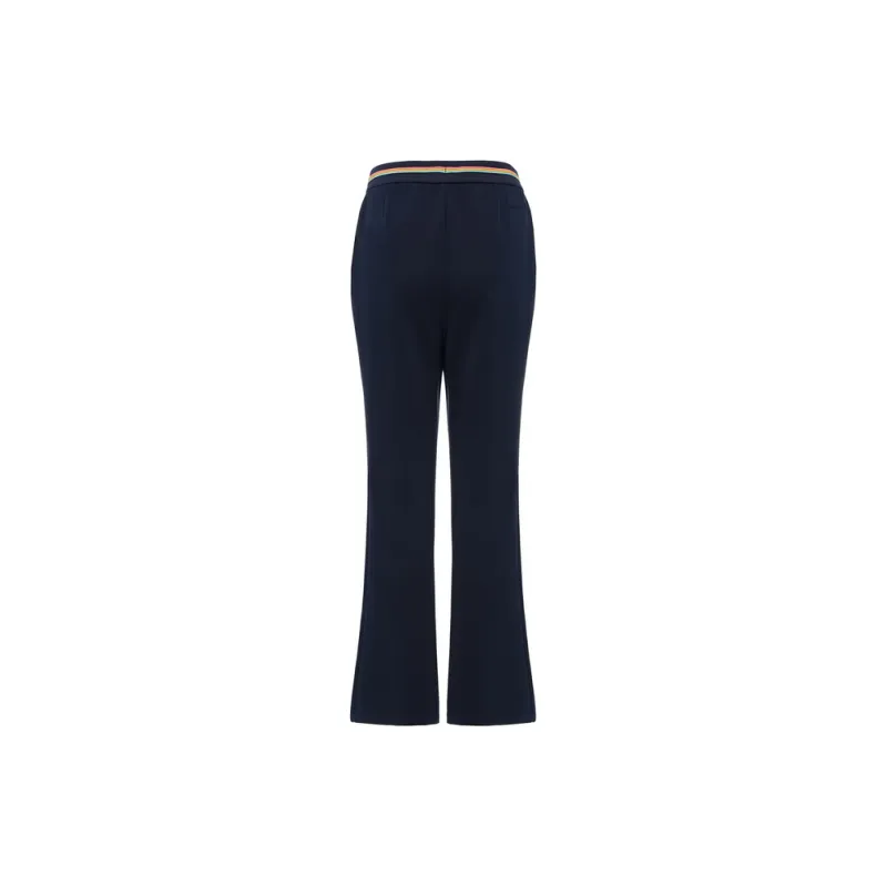 LI NING 1990 Casual Pants Women's Dark Marine Blue-1