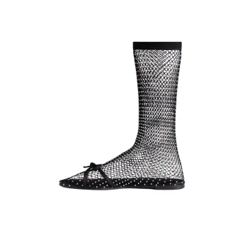 Balenciaga Leopold Ankle Boots Women's Black