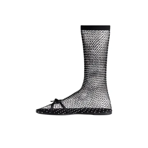 Balenciaga Leopold Ankle Boots Women's Black