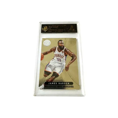 PANINI James Harden Thunder Totally Certified Silver Relief Basketball Card 8 Points Graded Cards 1 Pc