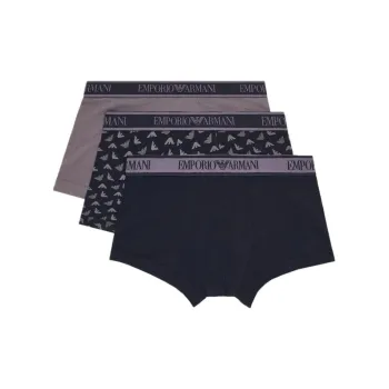 EMPORIO ARMANI Three pack Of Boxer Briefs With Core Logo Waistband