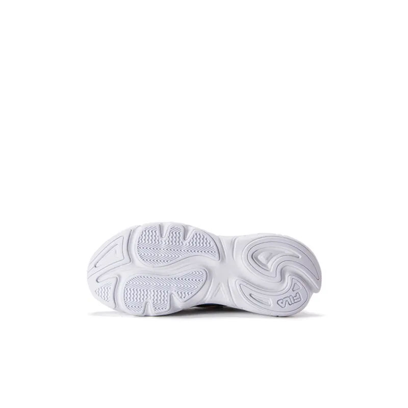 FILA KIDS Cushioning And Breathable Low Top Kids Lifestyle Shoes White Blue Kids'-4