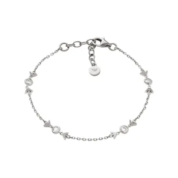 EMPORIO ARMANI 925 Sterling Silver Bracelets Women's Silver