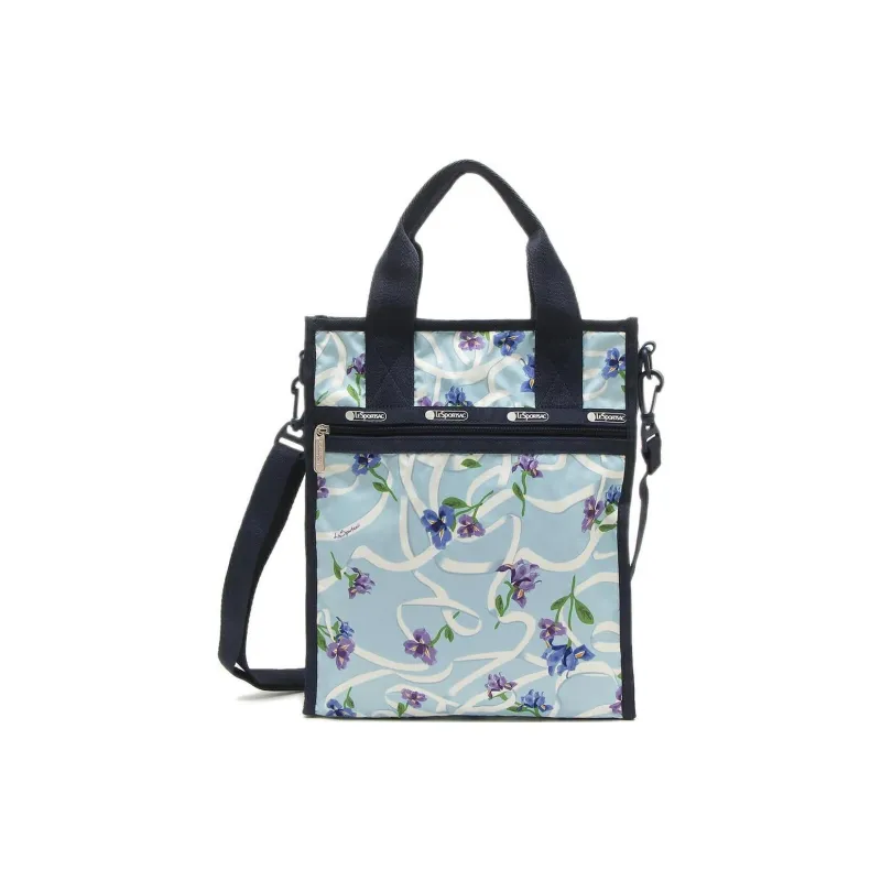LeSportsac Polyester Shoulder Bag Crossbody Bag Handbag Small Size Women's Blue-6