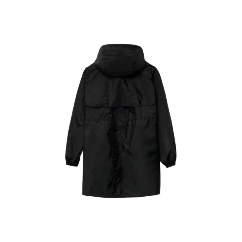 PRADA SS25 Trench Coat Women's Black-1
