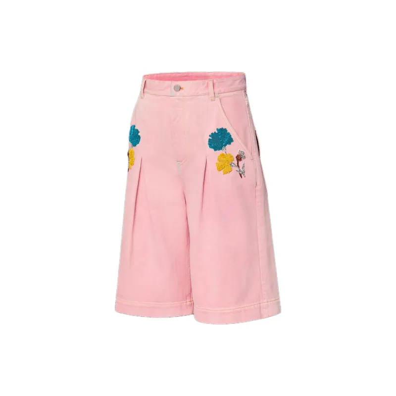 LOUIS VUITTON Casual Shorts Women's Pink-2