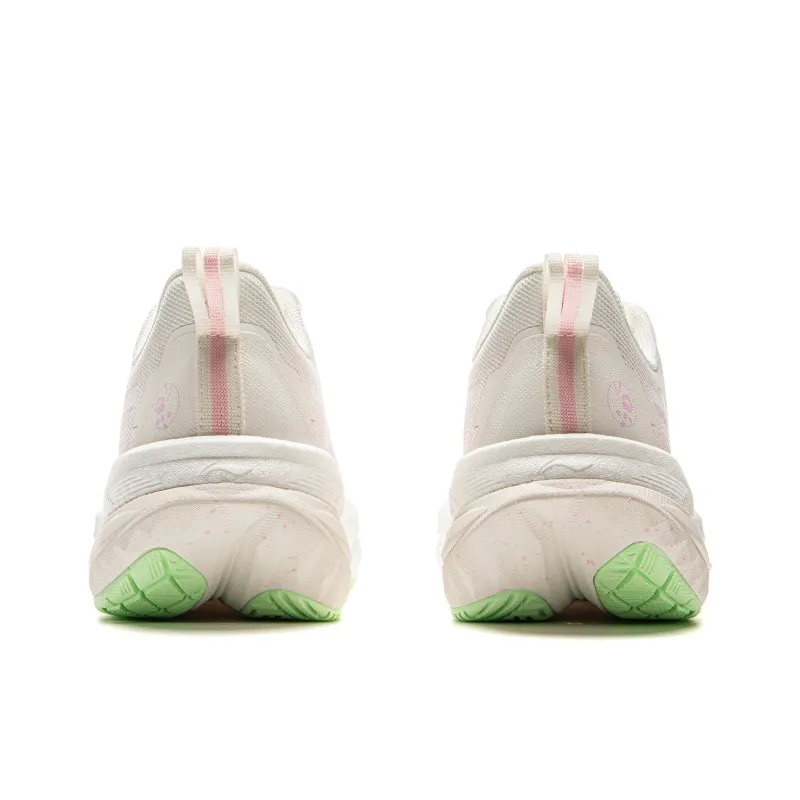 LiNing Wugui 5S 5.0 Low-Top Running Shoes Women's Valentine's Day Color Scheme-White Pink-5