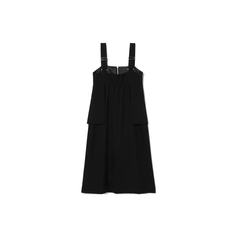 Beams Sleeveless Dress Women's Black-1