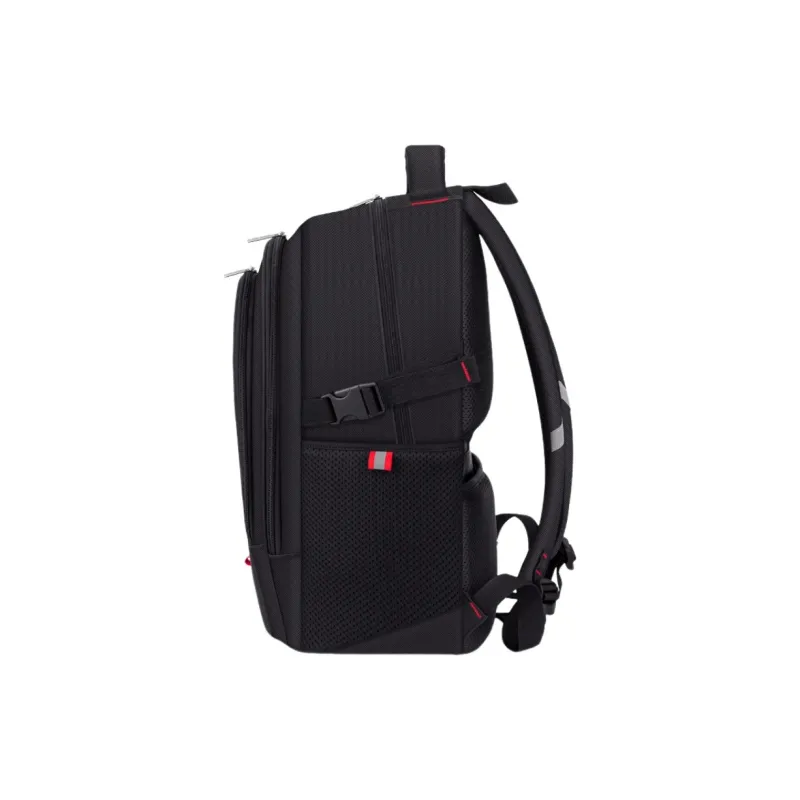 Warrior Water Repellent Fabric Backpack Men's Black-2