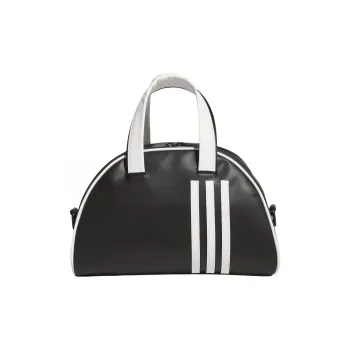 Adidas Polyurethane With Artificial Leather Handbag Women's Black & White