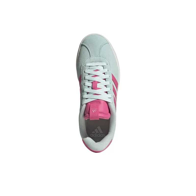 Adidas VL COURT 3.0 Anti-Slip Wear-Resistant Low-Top Skateboard Shoes Women's Blue-4