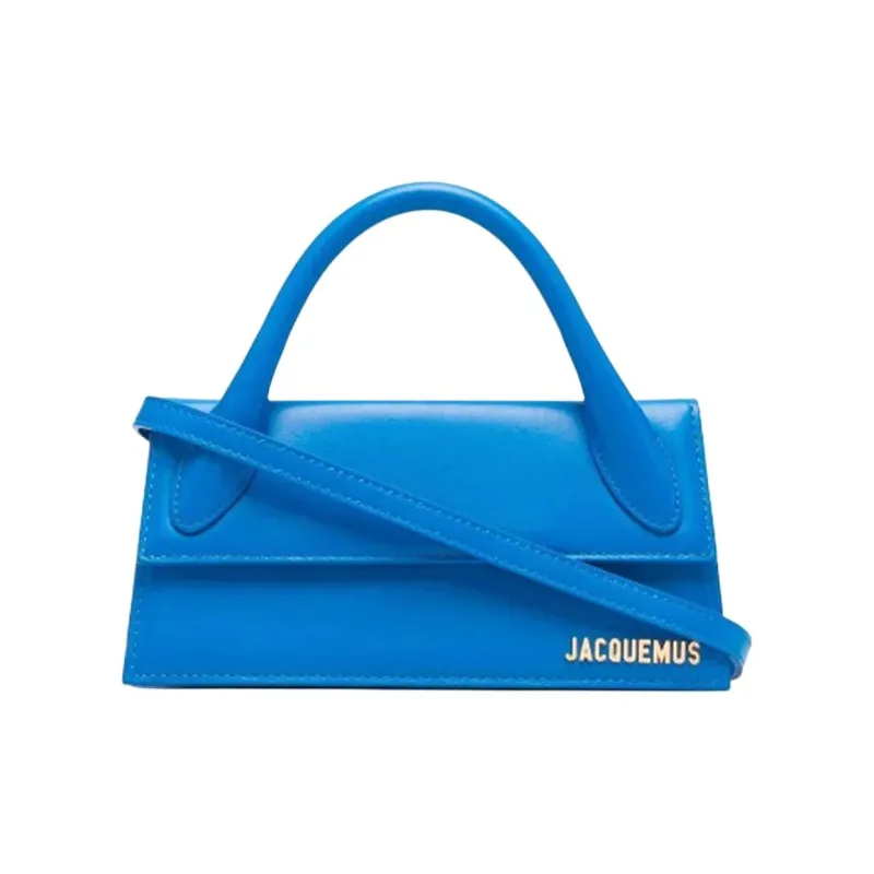 Jacquemus Le Chiquito Leather Handbag Women's Blue-0