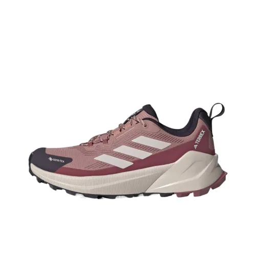Adidas TERREX TRAILMAKER 2.0 Slip Resistant Low Top Hiking Shoes Women's Clay Red Purple Black