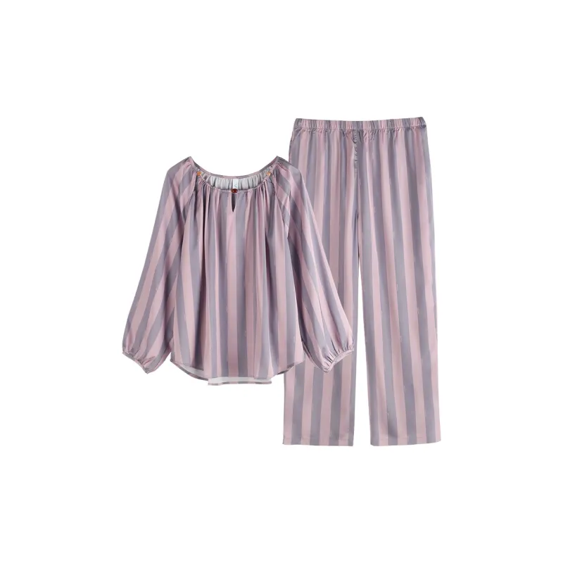 Xuan Liang Pajama Set Women's Dusty Purple-0
