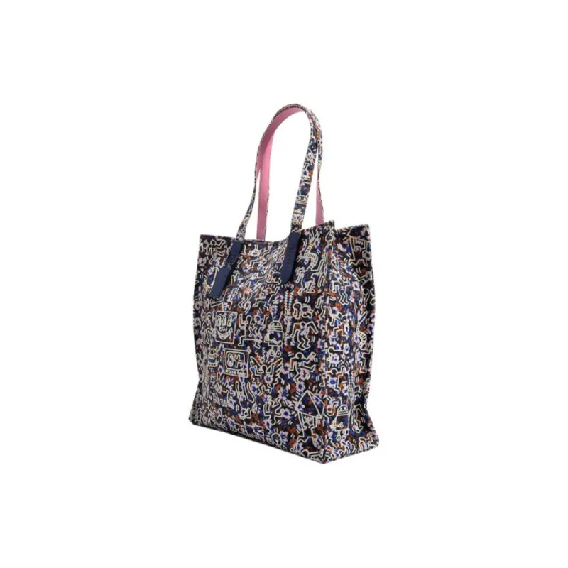 Keith Haring X COACH Recycled Tote Shoulder Bags-1