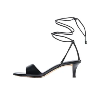 MICHAEL KORS Jaida One Strap Sandals Women's Black