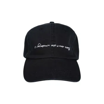 Rolling Stone Cotton Baseball Caps Unisex Black