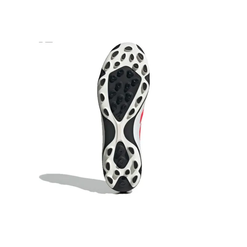 Adidas Copa Pure 3 AG Rubber Short Studs Anti Slip Wear Resistant Soccer Shoes Unisex White Red Black-4