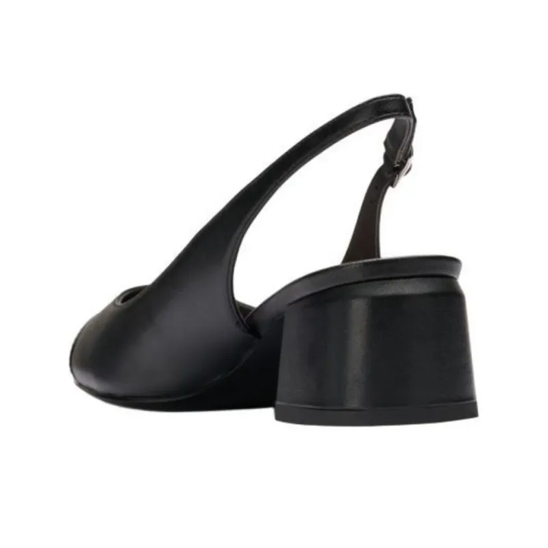 Stuart Weitzman/SW Gabby Chunky Heel High Heels 4.5cm Women's Black-4