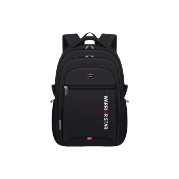 Warrior Water Repellent Fabric Backpack Regular Men's Black