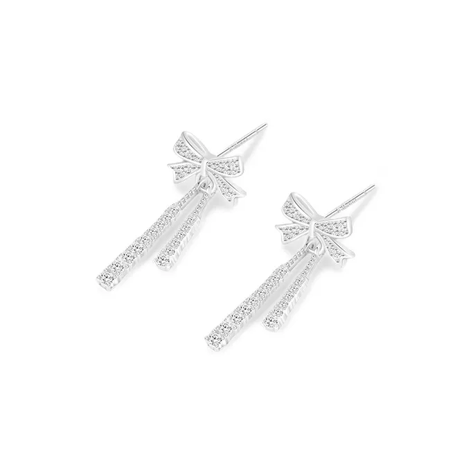 ETAHLOVE 999 Fine Silver Earrings Women's-0