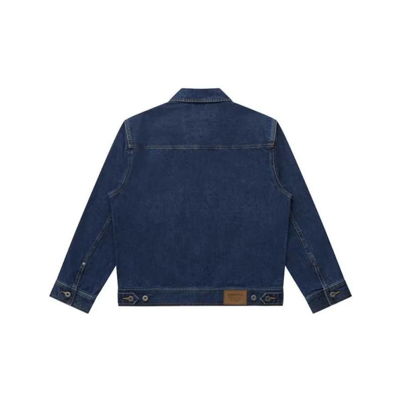 HAZZYS Denim Jacket Men's Dark Blue-1