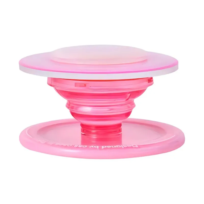 Shell Space Phone Stands Magnetic Pink Disassemble Acrylic Material Scratch Resistant Abrasion Resistant Does Not Fade-2
