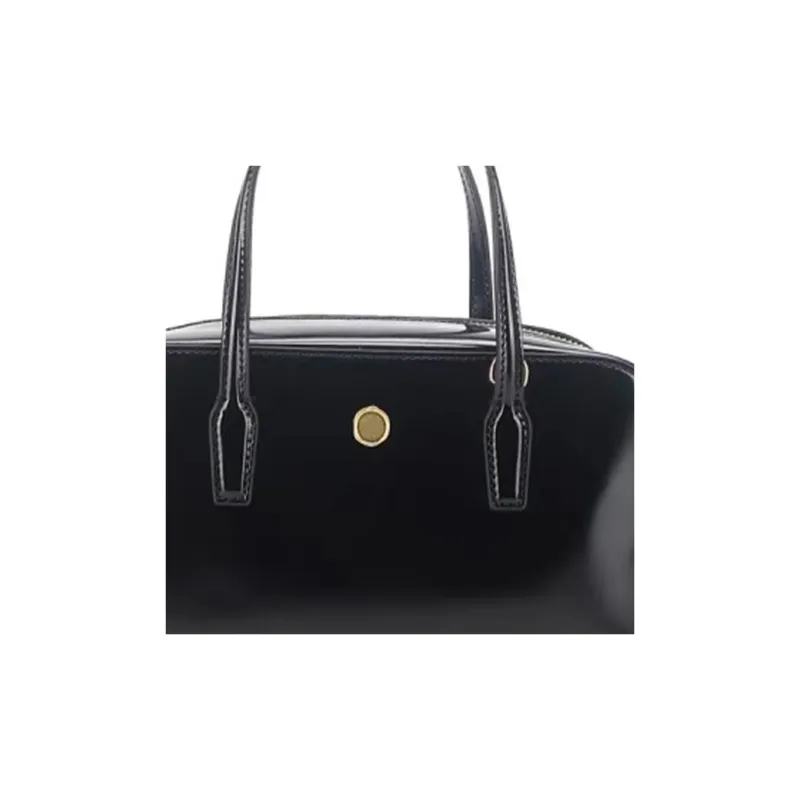 BEMIX PETS Cow Split Leather Handbag Regular Women's Black-1