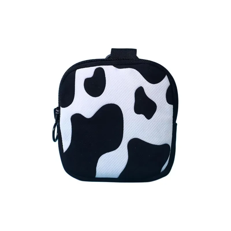 NEARAY Fabric Card Holder, Wallet Women's Black & White-2