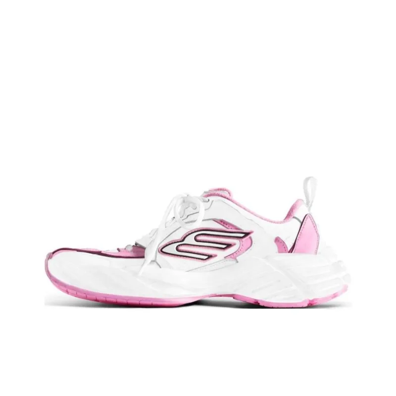 Balenciaga Monday Low Top Casual Shoes Women's Pink-0