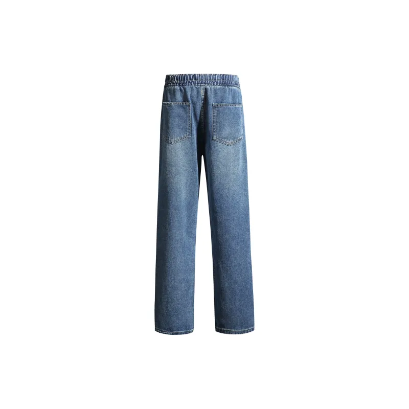 JUNGLE PANDA Jeans Unisex Distressed Gray-22
