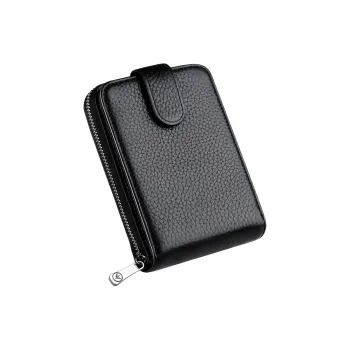 WilliamPOLO Cow Leather Multifunction Trunk Card Wallet With Driving License Holder And Bag Regular Unisex Multicolor