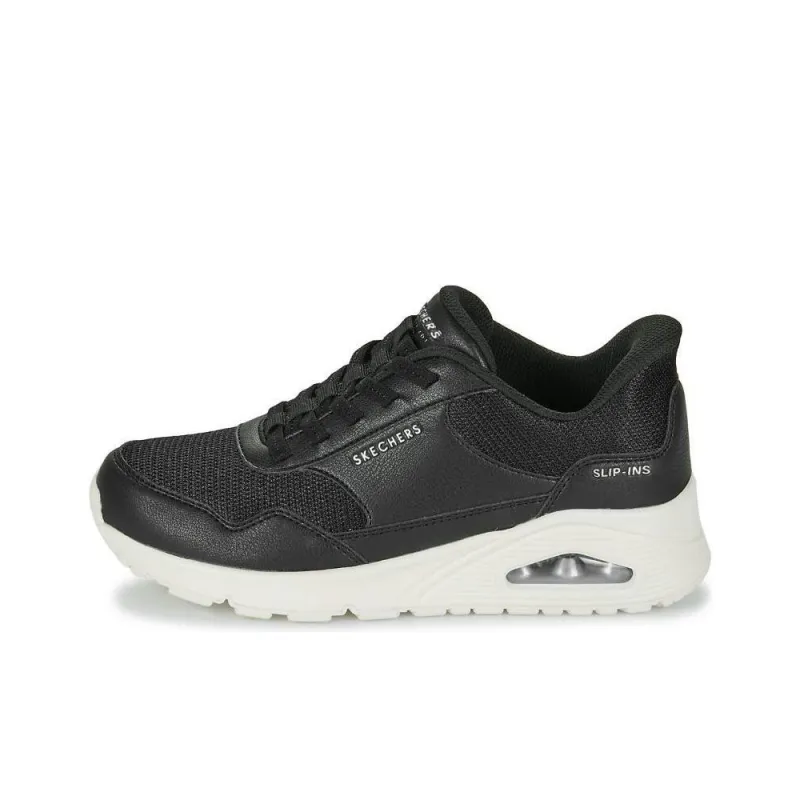Skechers Slip Ins Anti Slip Wear Resistant Low Top Casual Shoes Women's Black-0