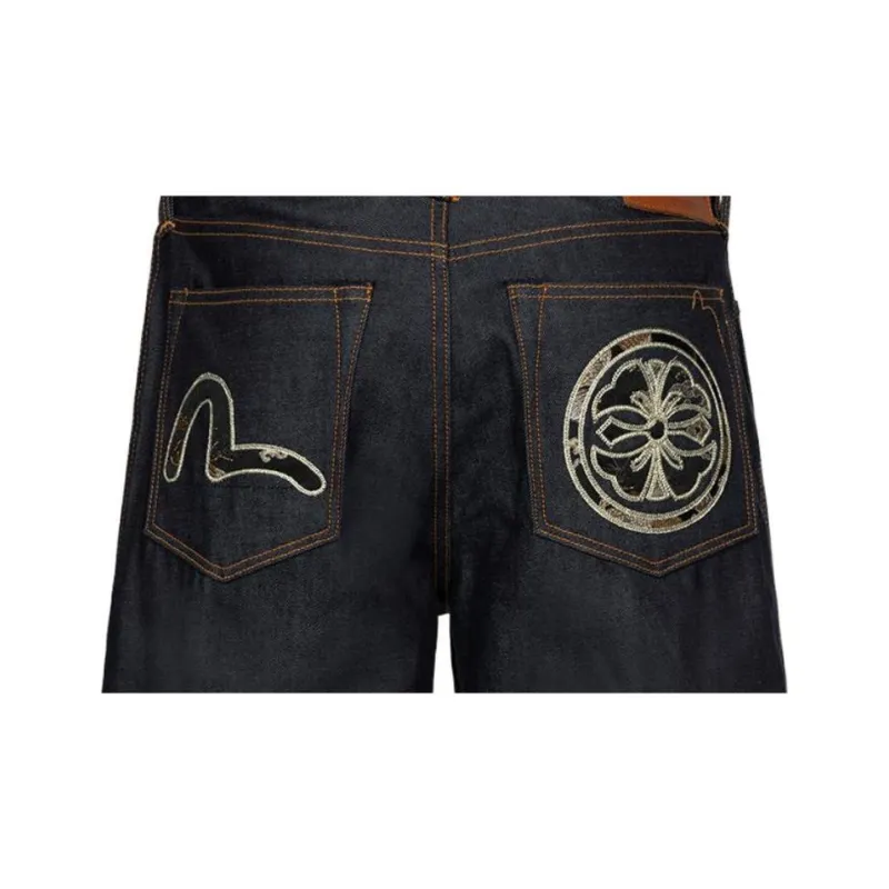 EVISU Denim Shorts Men's Indigo-4