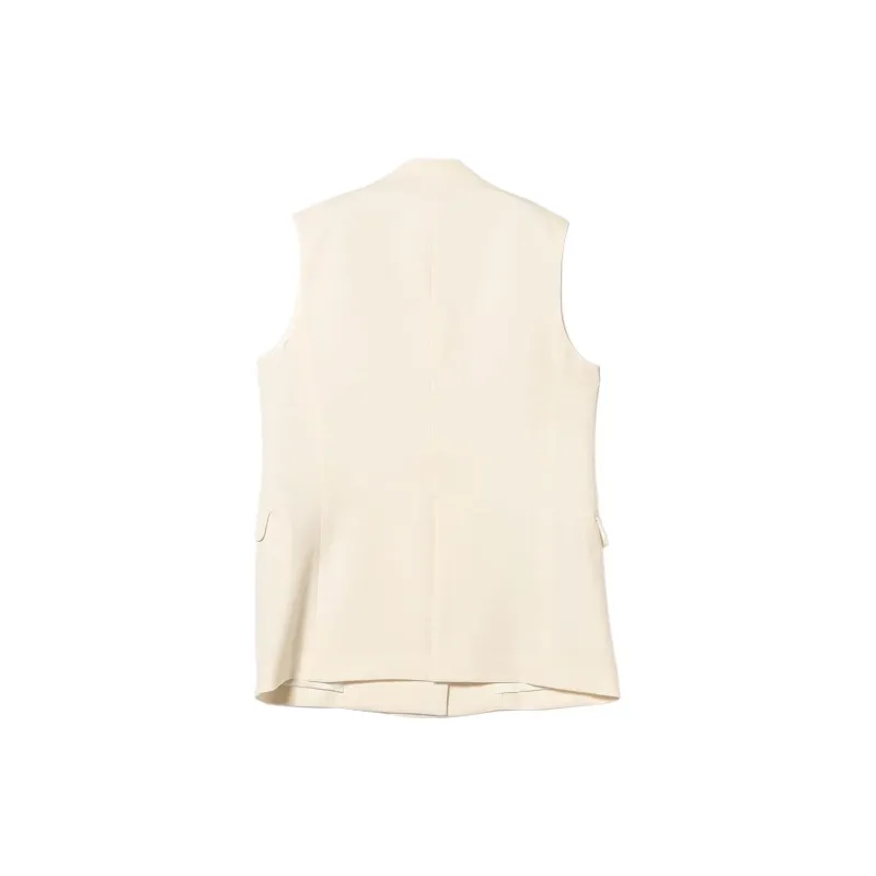 Beams Vests Women's Beige-1