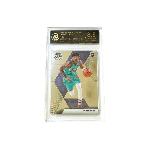 PANINI Morant Grizzlies Mosaic Rising Stars RC Potential Superstar Player Card 8.5 Points Graded Cards 1 Pc