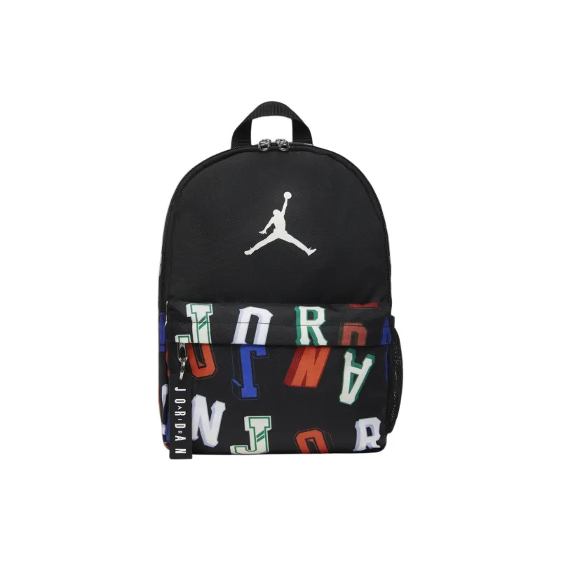 Jordan Polyester Backpack Regular Unisex Black-0