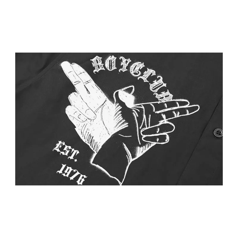 Boy London Shirts Unisex Black-2