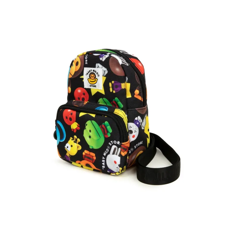 BABY MILO STORE BY A BATHING APE Fabric Shoulder Bag Unisex Multicolor-2