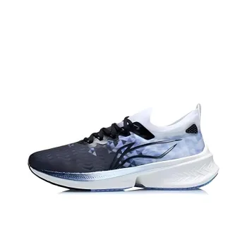LiNing Feidian Discovery Breathable Rebound Support Low Top Running Shoes Men's Black Blue
