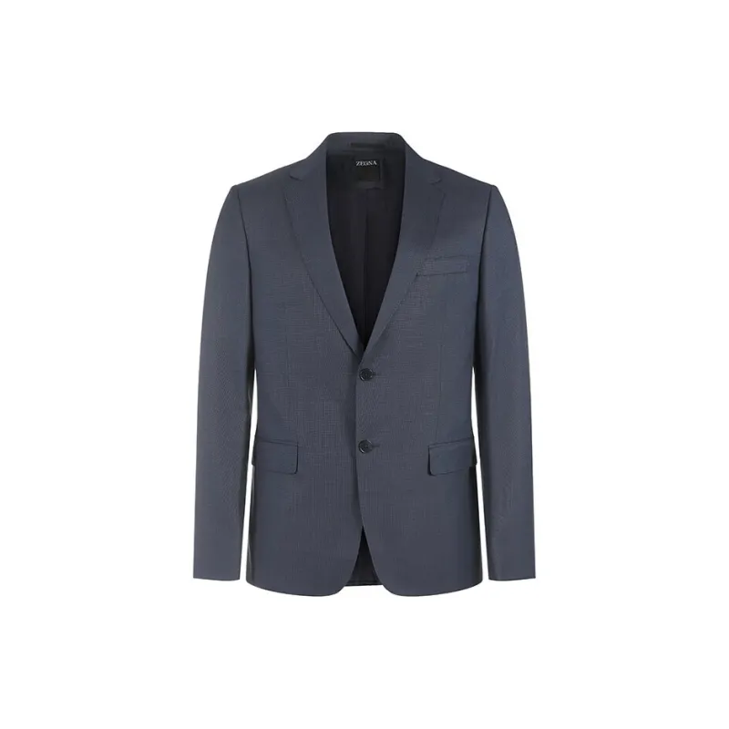 Zegna FW24 Business Suit Men's Dark Blue-1