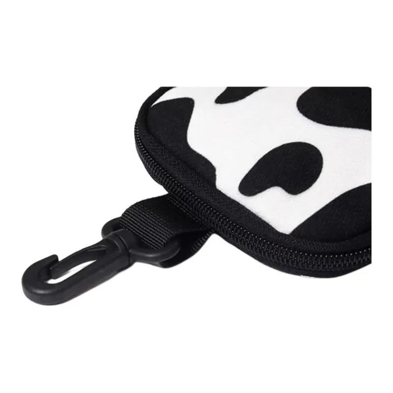 NEARAY Fabric Card Holder, Wallet Women's Black & White-5
