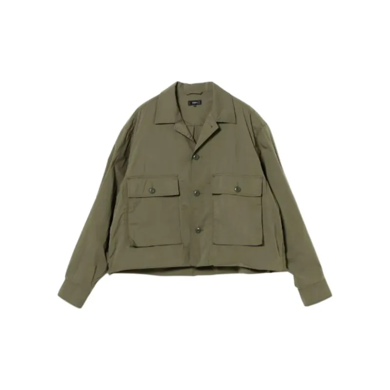 Beams Jackets Coats Men's Olive Green-2