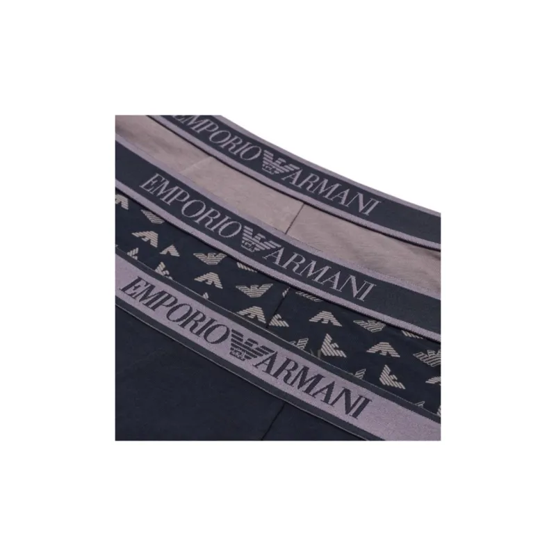 EMPORIO ARMANI Three pack Of Boxer Briefs With Core Logo Waistband-1